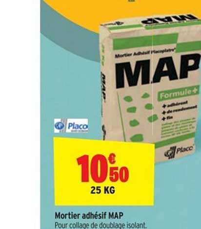 Mortier Adhésif Map