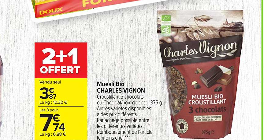 muesli bio charles vignon