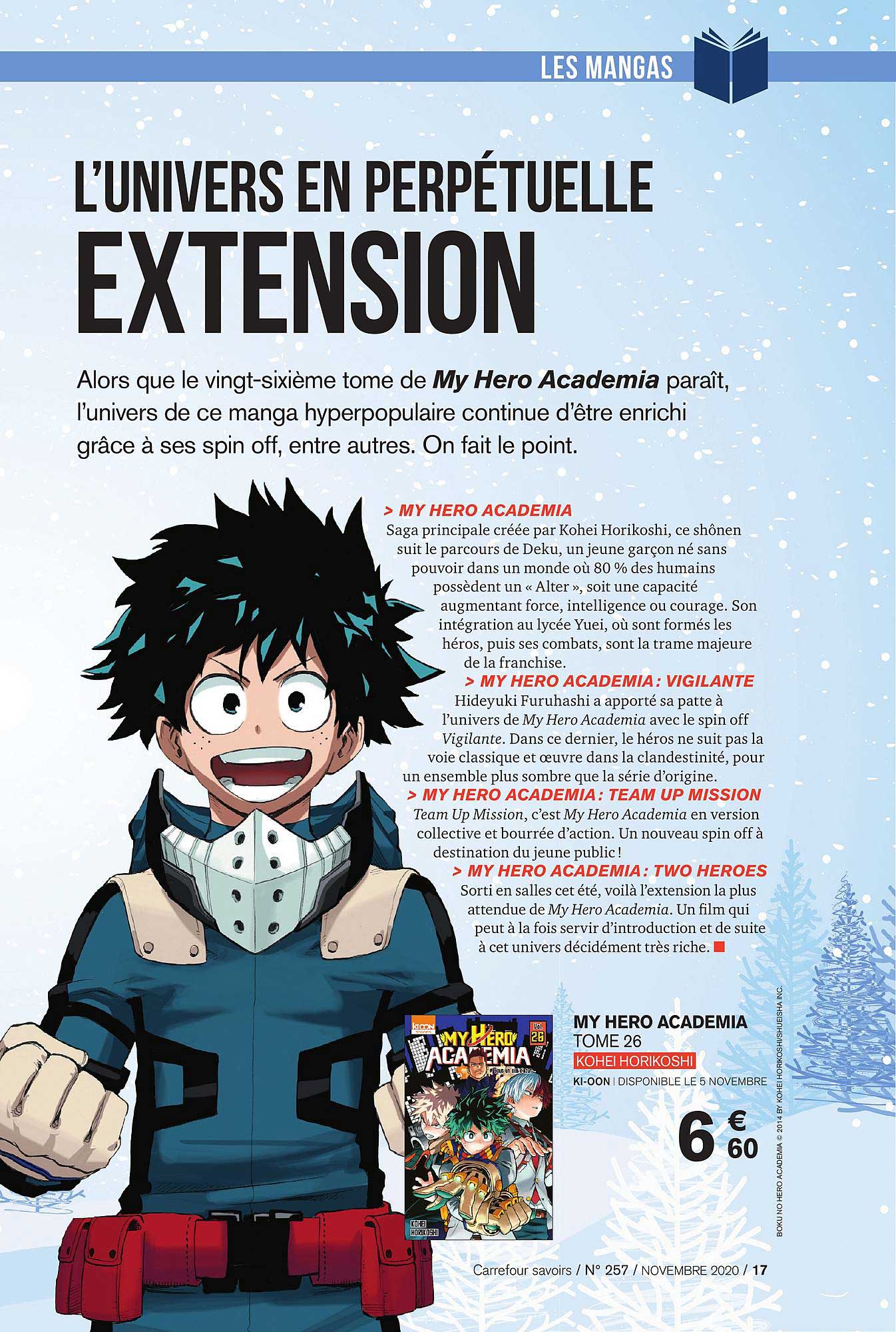 my hero academia tome 28 kohey horikoshi