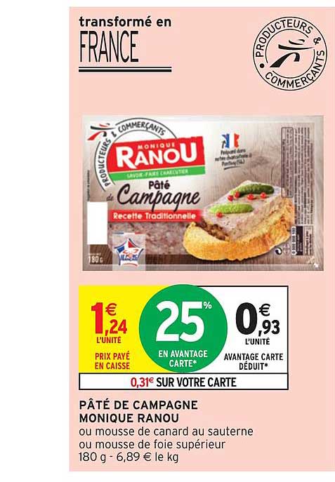 pâté de campagne monique ranou