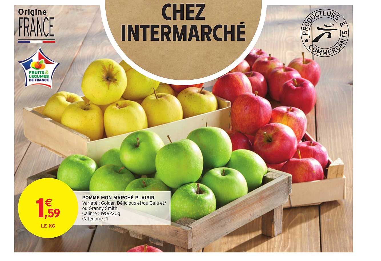 Pomme Mon Marché Plaisir