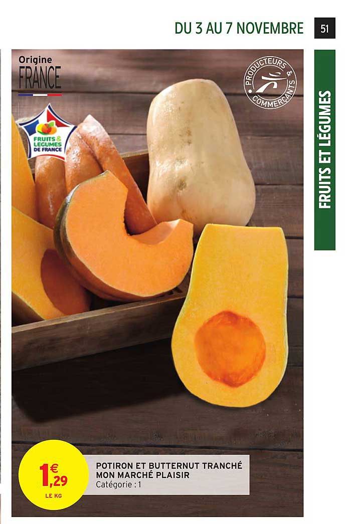 potiron et butternut tranché mon marché plaisir