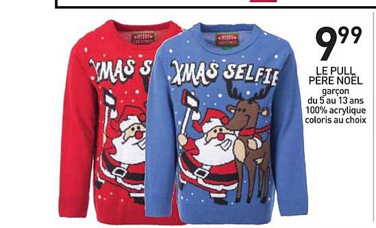pull père noël