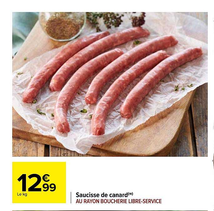 Saucisse De Canard