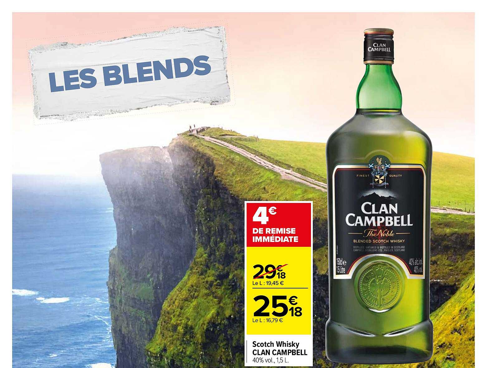 scotch whisky clan campbell