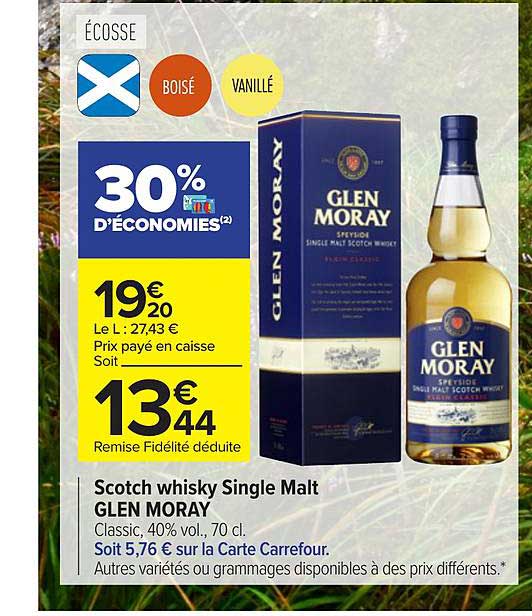 scotch whisky single malt glen moray