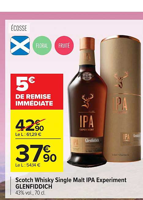 Scotch Whisky Single Malt Ipa Experiment Glenfiddich