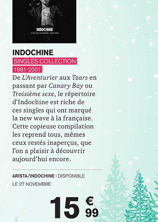 singles collection 1981-2001 indochine