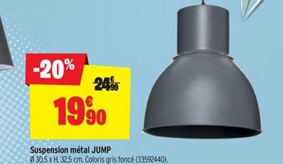 suspension métal jump