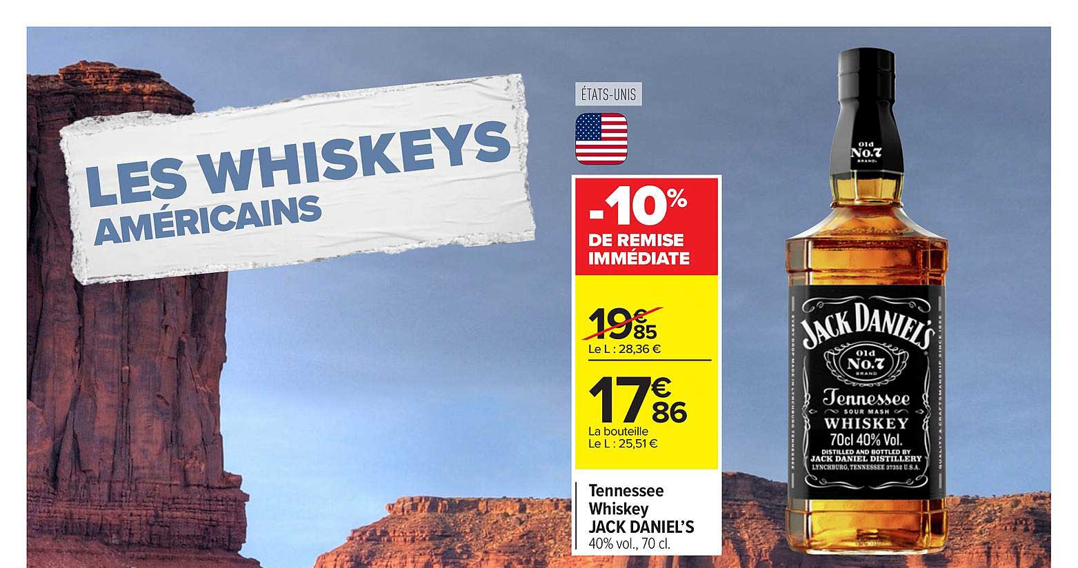 tennessee whiskey jack daniel's