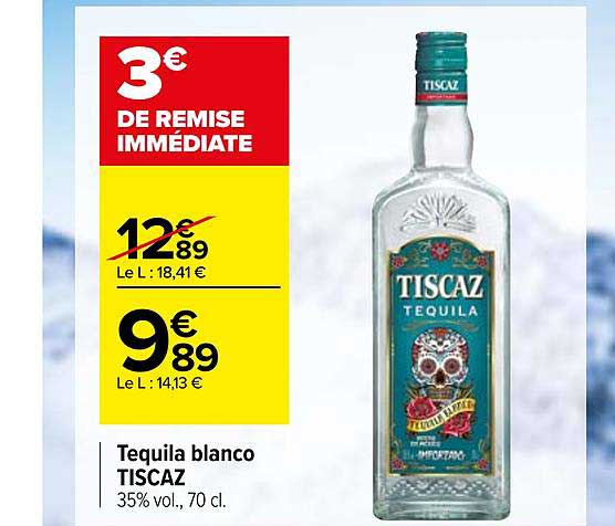 tequila blanco tiscaz