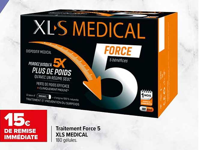 traitement force 5 xls medical