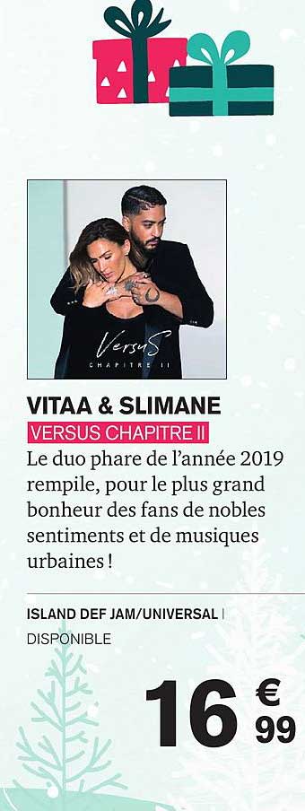 versus chapitre II vitaa & slimane