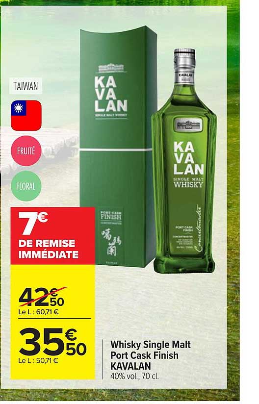 whisky single malt port cask finish kavalan