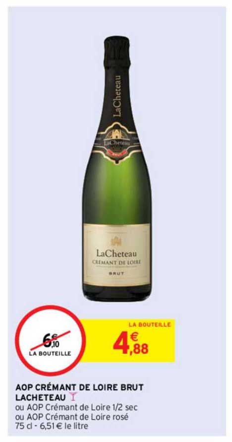 Aop Crémant De Loire Brut Lacheteau