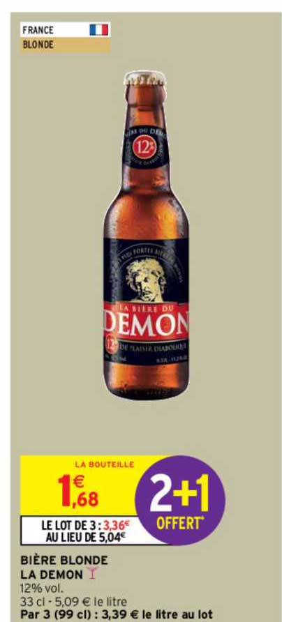 Bière Blonde La Demon