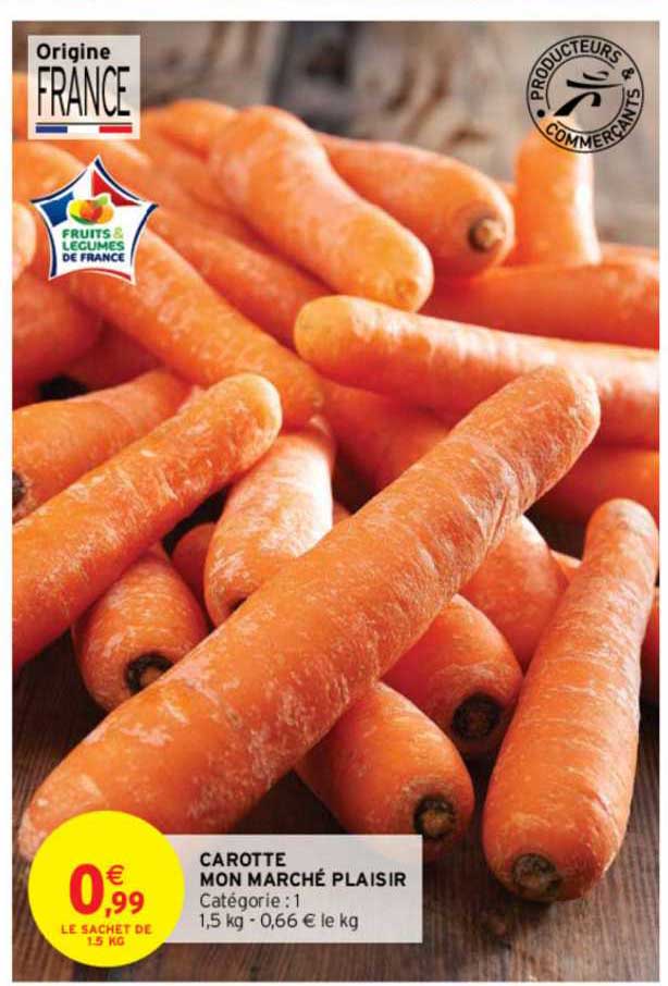 carotte mon marché plaisir