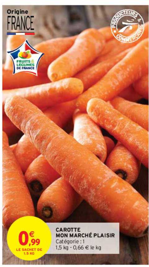 carotte mon marché plaisir
