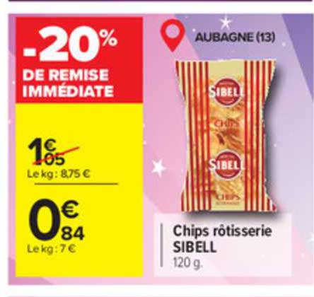 chips rôtisserie sibell