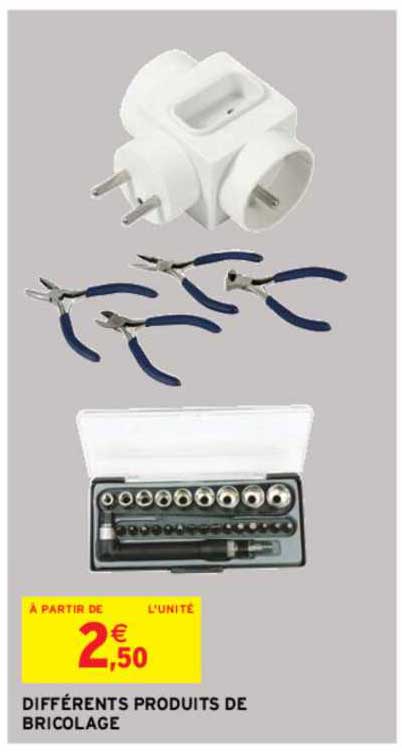 différents produits de bricolage