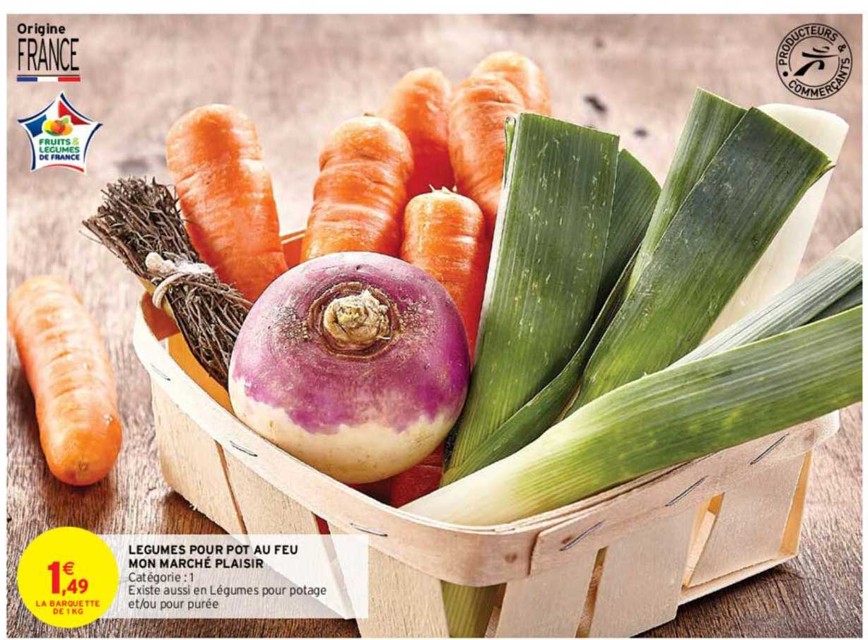 Légumes Pour Pot Au Feu Mon Marché Plaisir