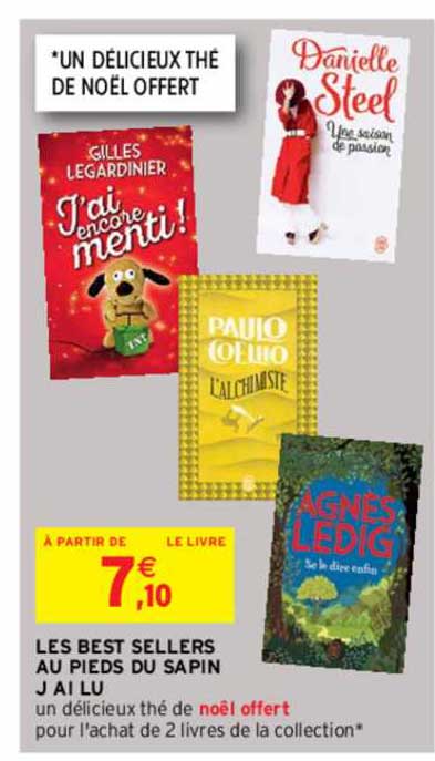 Les Best Sellers Au Pieds Du Sapin J Ai Lu