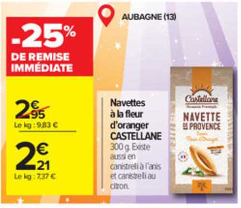 Navettes à La Fleur D'oranger Castellane