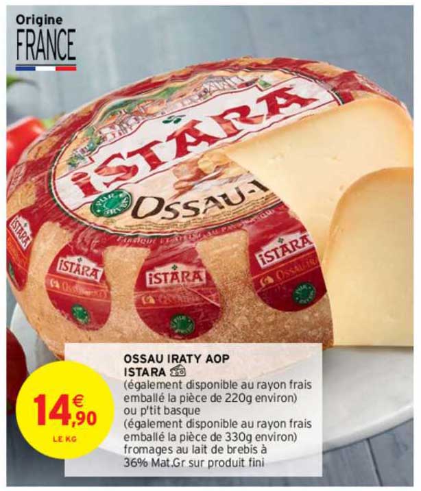 ossau iraty aop istara