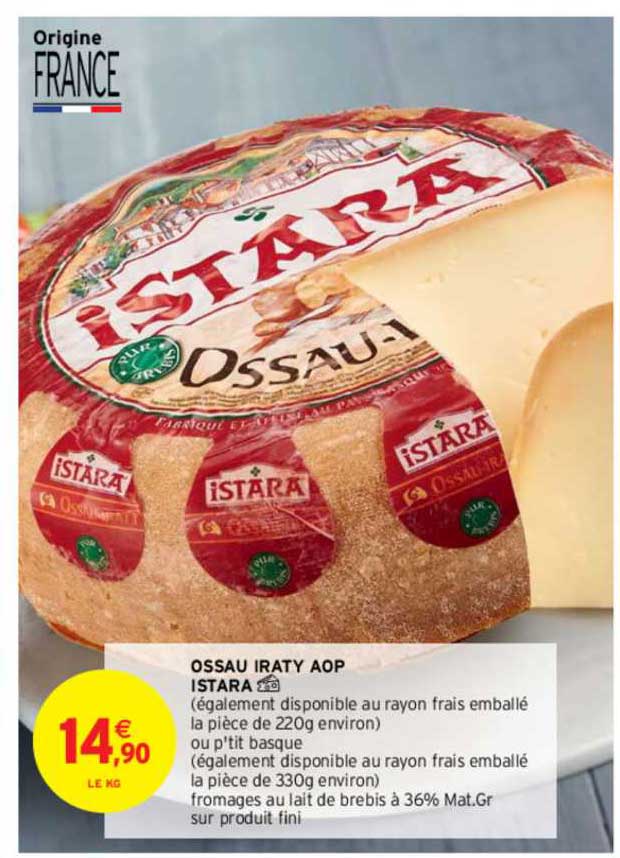 ossau iraty aop istara