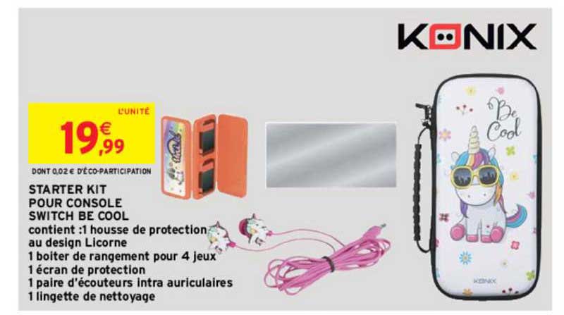 Starter Kit Pour Console Switch Be Cool