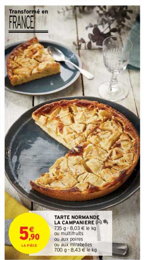tarte normande la campanière