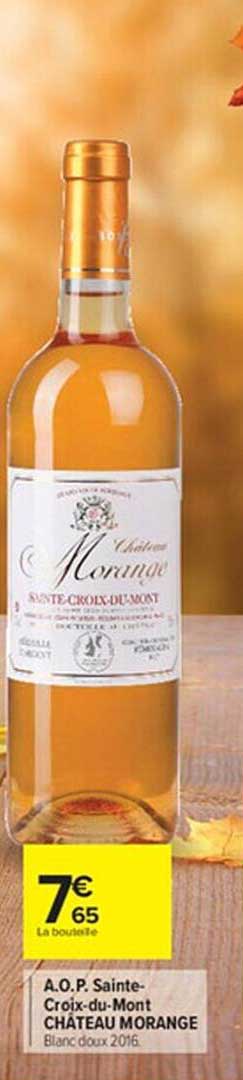 a.o.p. sainte-croix-du-mont château morange