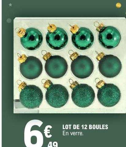 Lot De 12 Boules