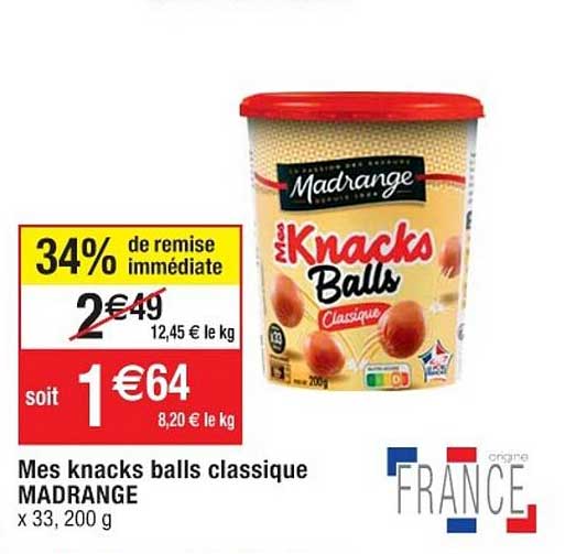 mes knacks balls classique madrange