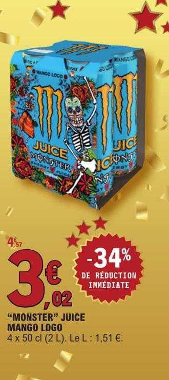 "monster" Juice Mango Logo
