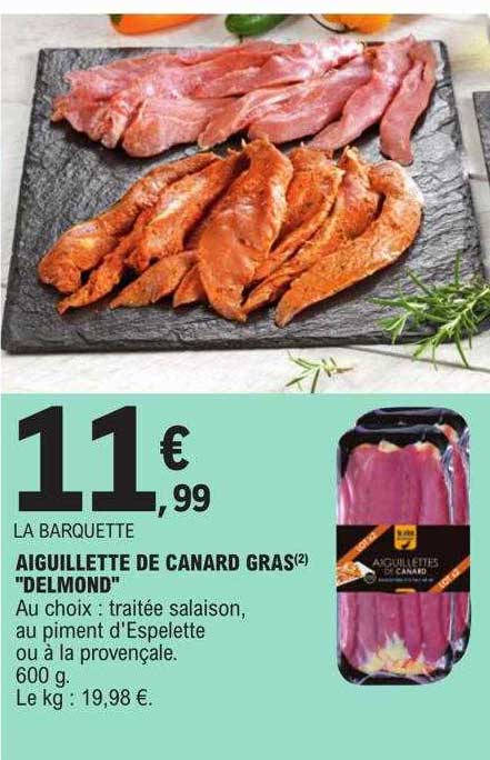 aiguillette de canard gras "delmond"