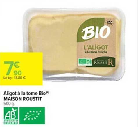 Aligot à La Tome Bio Maison Roustit