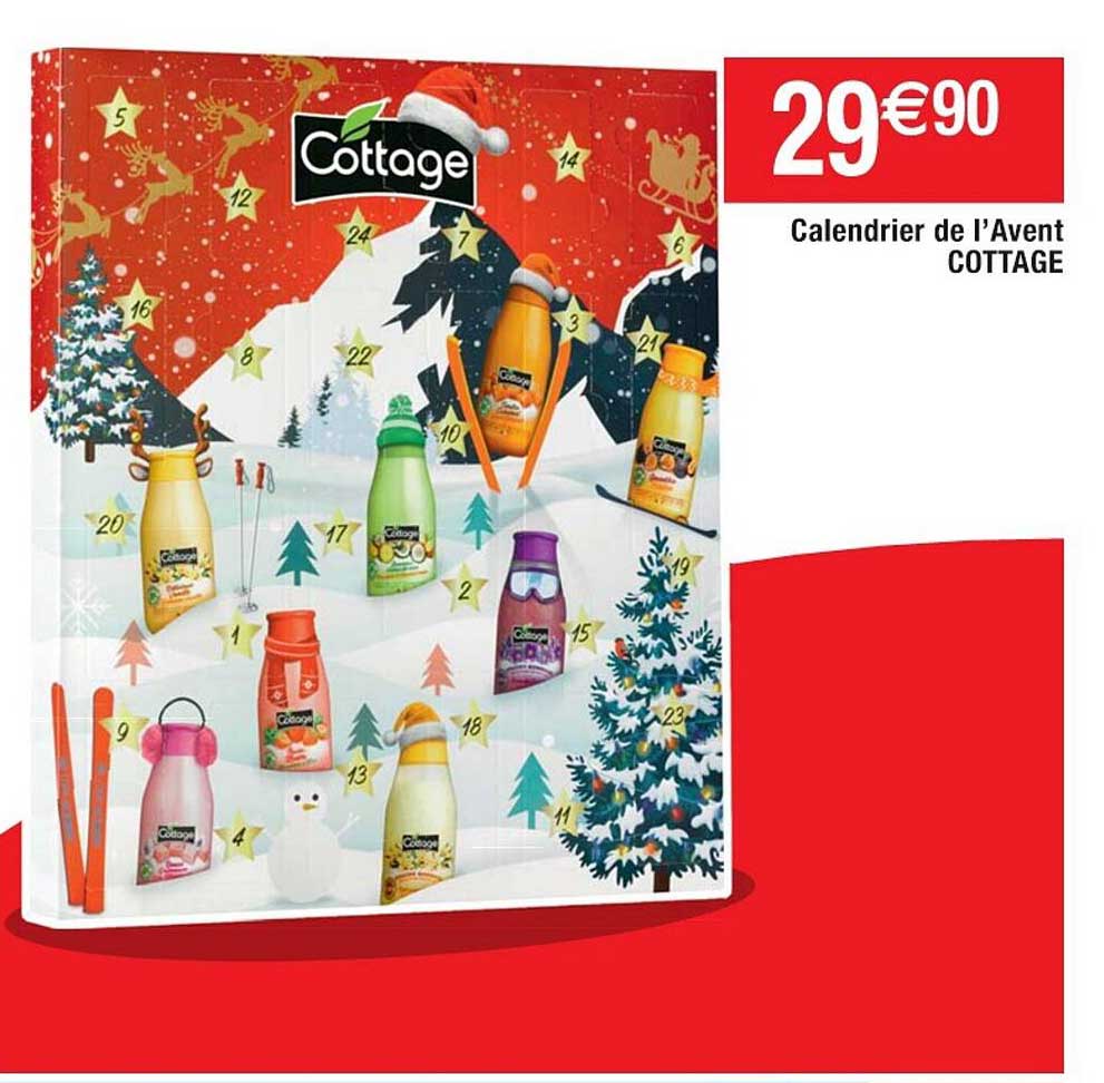 Calendrier De L'avent Cottage