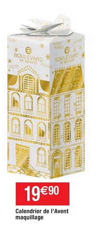 calendrier de l'avent maquillage