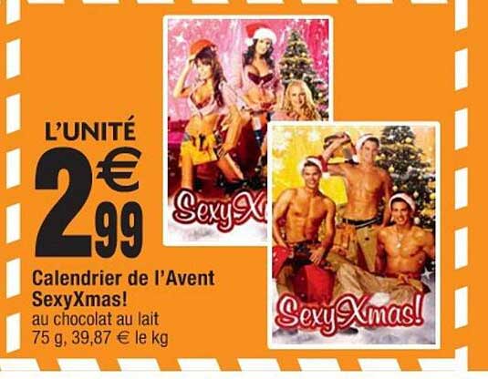 calendrier de l'avent sexy xmas!