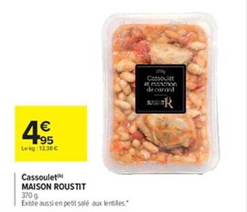 cassoulet maion roustit