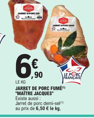 jarret de porc fumé "maître jacques"