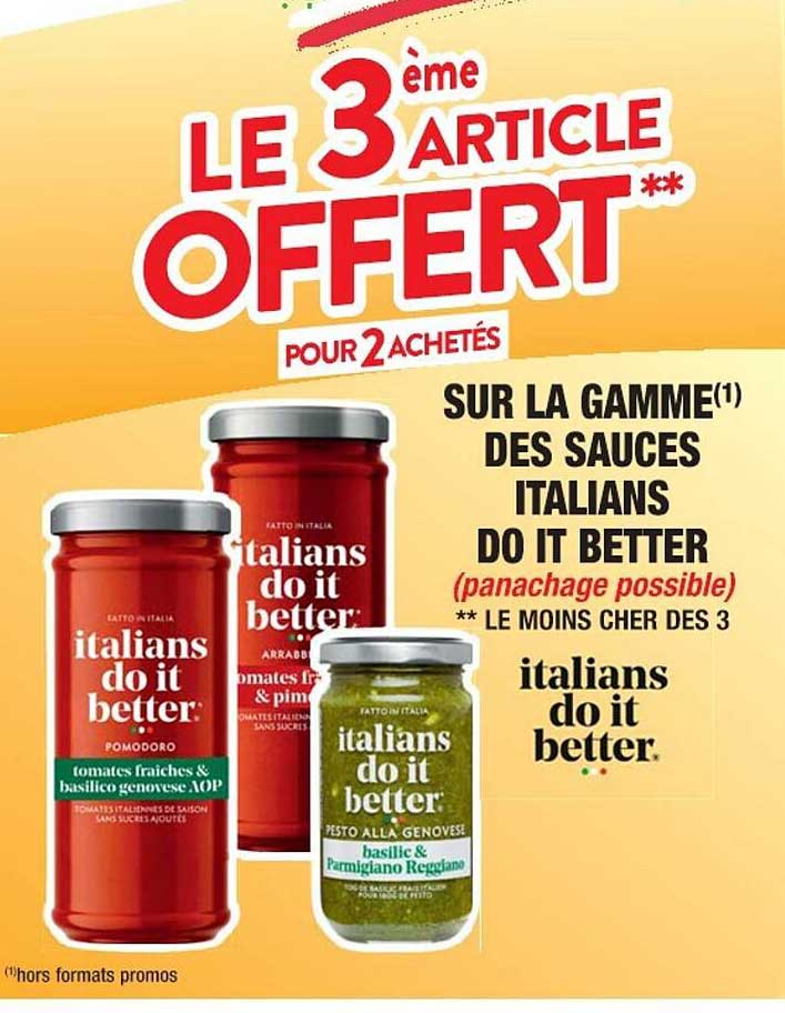 La Gamme Des Sauces Italians Do It Better