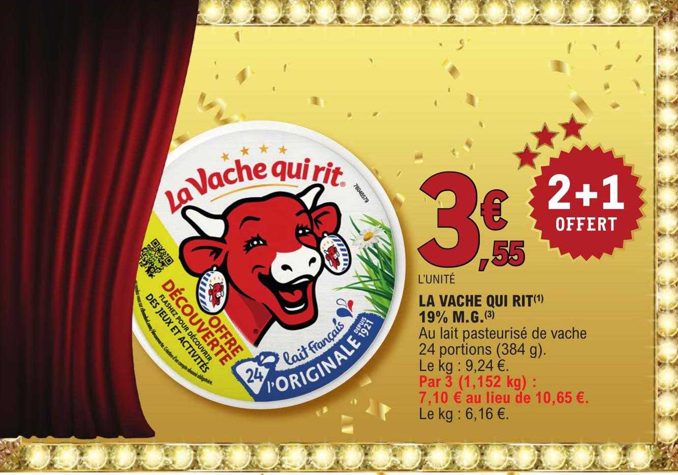 la vache qui rit 19% m.g.