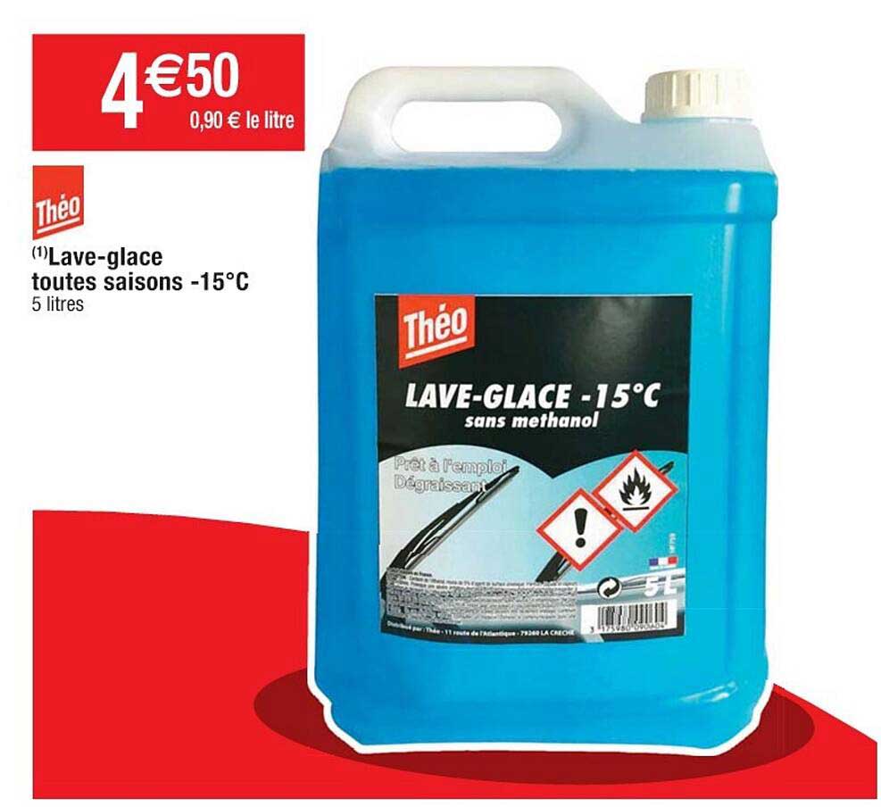 lave-glace toutes saison -15°c théo