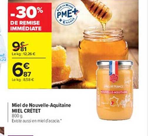 miel de nouvelle-aquitaine miel crétet