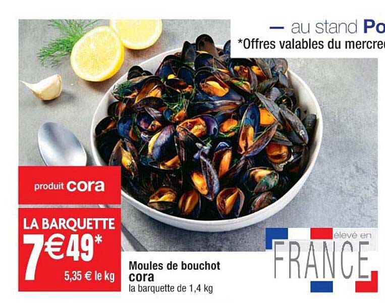 Moules De Bouchot Cora