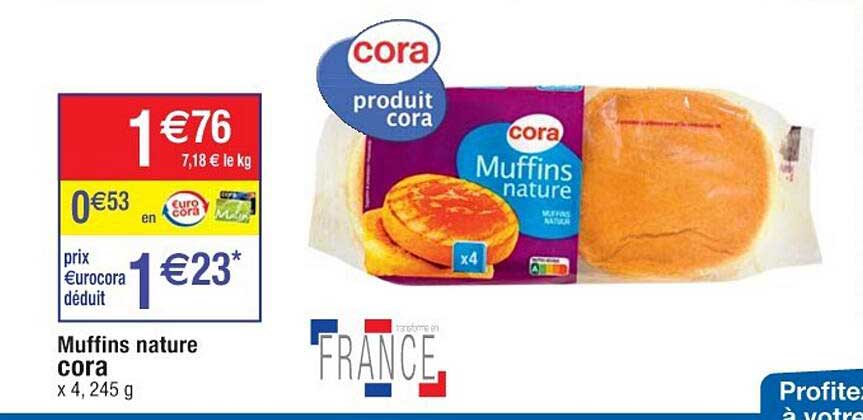 Muffins Nature Cora