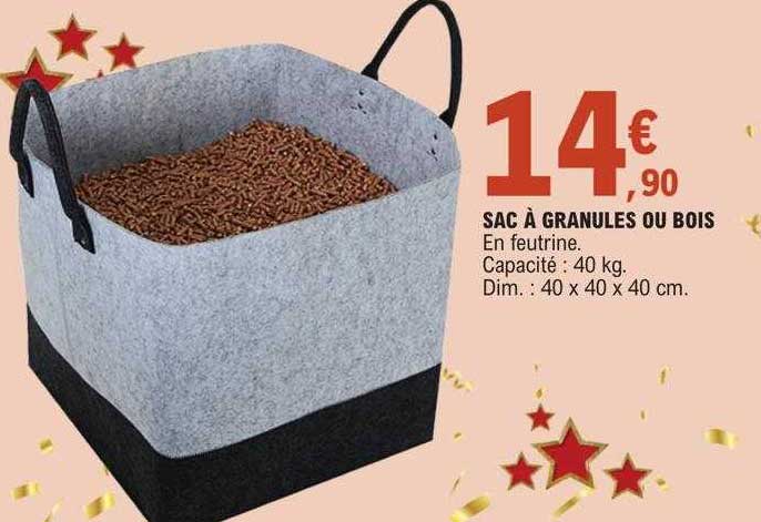 Sac à Granulés Ou Bois