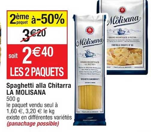 spaghetti alla chitarra la molisana